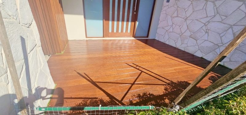 Deck Staining project — Bathurst, New South Wales